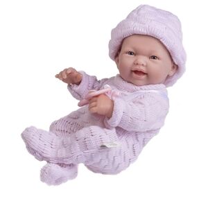 JC Toys Mini La Newborn First Day Anatomically Correct Real Girl Baby Doll 9.5"